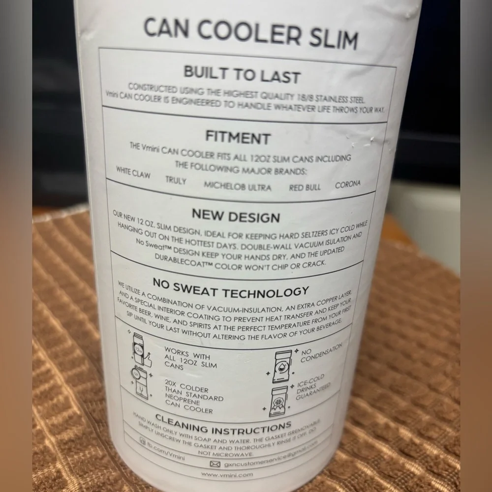 Vmini Black Can Cooler - Picture 3 of 5